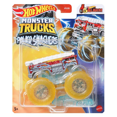 Hot Wheels Monster Trucks Power Smashers 2024 Mix 1 Vehicle Case of 6