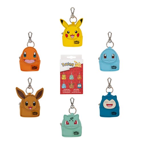 Pokemon Mystery Mini Backpack Bag Charm 1 Random Charm