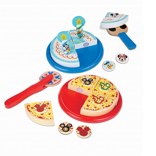 Mickey Mouse Pizza and Cake Slice and Serve