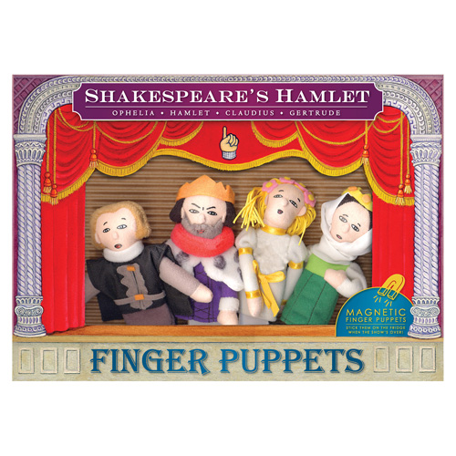 Hamlet Plush Finger Puppet Magnet Set