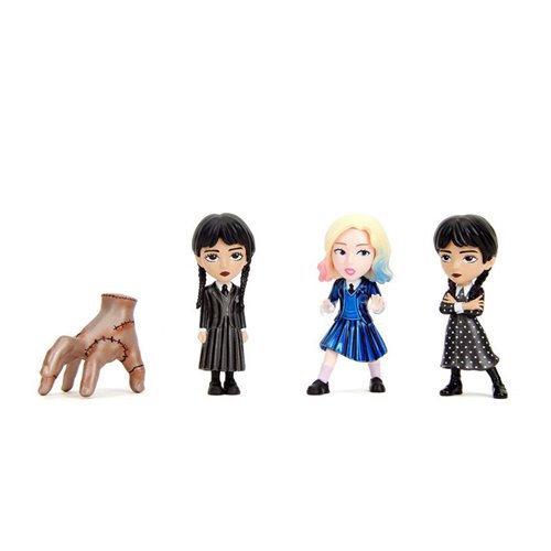 Wednesday Wave 1 MetalFigs 2 1/2-Inch Die-Cast Metal Mini-Figure Set of 4