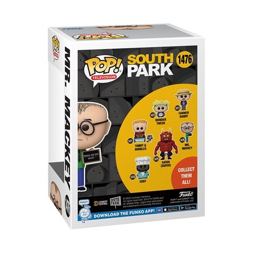 South Park Mr. Mackey with Sign Funko Pop! Vinyl Figure