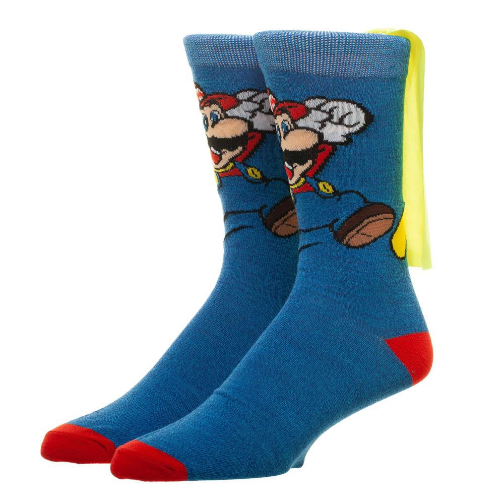 Nintendo Super Mario Brothers Cape Socks - Entertainment Earth