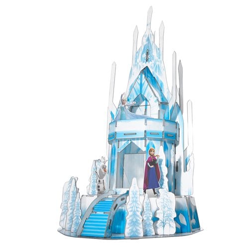 Disney Frozen 2 Ice Castle Plastic Hologram Puzz 3D 47-Piece Puzzle