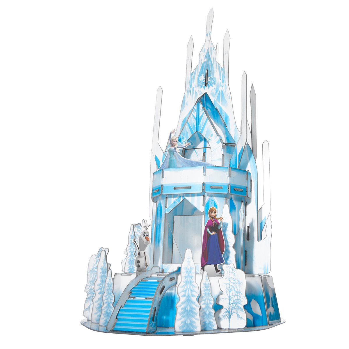 Humanistisch Guinness pijn doen Disney Frozen 2 Ice Castle Plastic Hologram Puzz 3D 47-Piece Puzzle