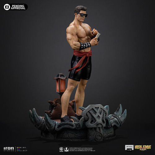 Mortal Kombat Klassic Johnny Cage 1:10 Art Scale Limited Edition Statue