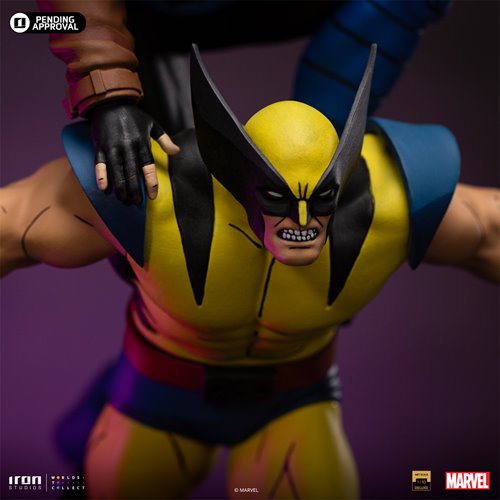 X-Men '97 Gambit and Wolverine 1:10 Deluxe Art Scale Limited Edition Statue