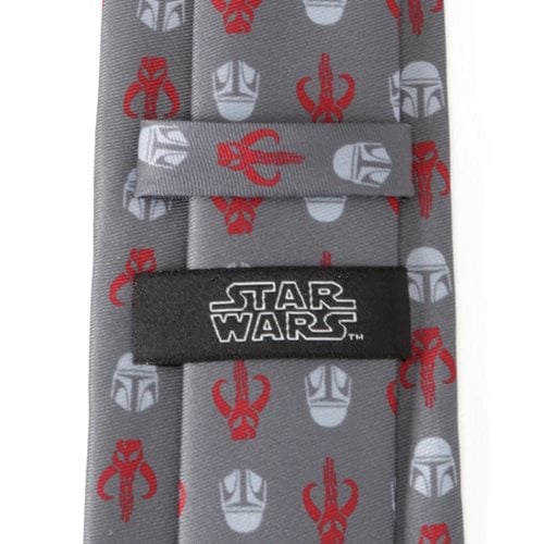 Star Wars The Mandalorian Gray Men's Tie