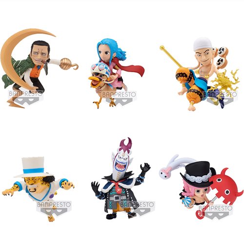 One Piece The Great Pirates 100 Landscapes World Collectable Series Vol. 6 Mini-Figure Case of 12