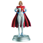 DC Superhero Chess Power Girl White Pawn Chess Piece with Collector Magazine