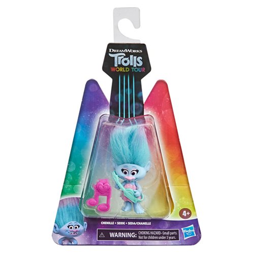 Trolls World Tour Small Dolls Collectible Figure Wave 3 Case