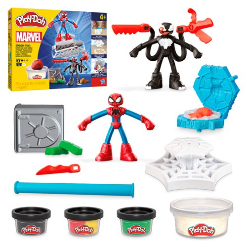 Spider-Man Play-Doh Launch & Slice Battle Playset