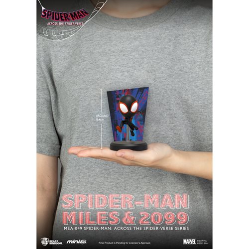Spider-Man: Across the Spider-Verse Miles Morales and Spider-Man 2099 MEA-049 Mini-Figure 2-Pack