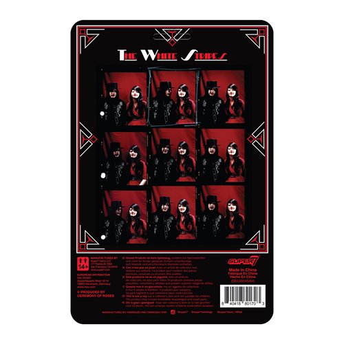 The White Stripes Get Behind Me Satan 3 3/4-Inch ReAction Figures 2-Pack