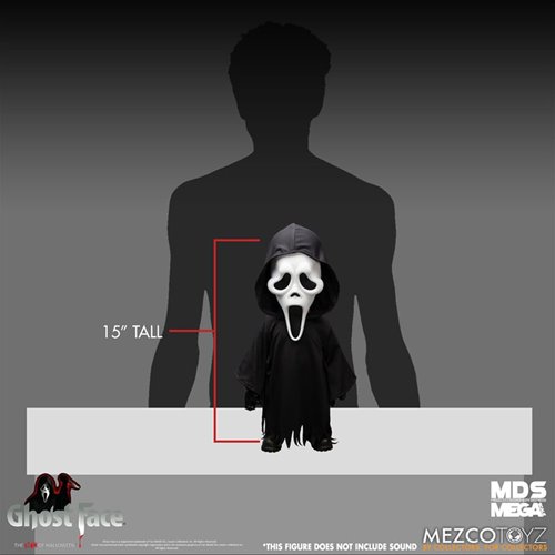 Ghost Face Mezco Designer Series Mega Scale 15-Inch Doll - ReRun