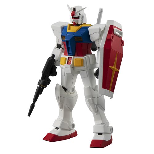 Gundam Ultimate Luminous 4-Inch Gundam RX-78-2 Figure with Rifle