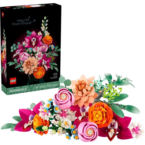 LEGO Botanicals 10342 Pretty Pink Flower Bouquet