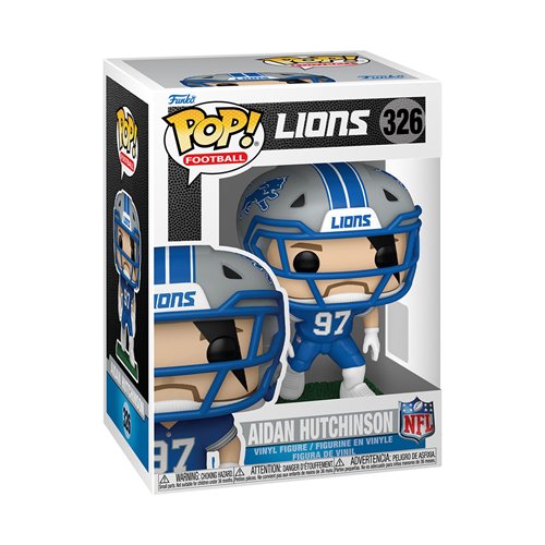 NFL Lions Aidan Hutchinson (Home) Funko Pop! Vinyl Figure
