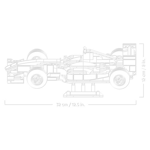 LEGO Icons 11375 Ferrari F2004 & Michael Schumacher
