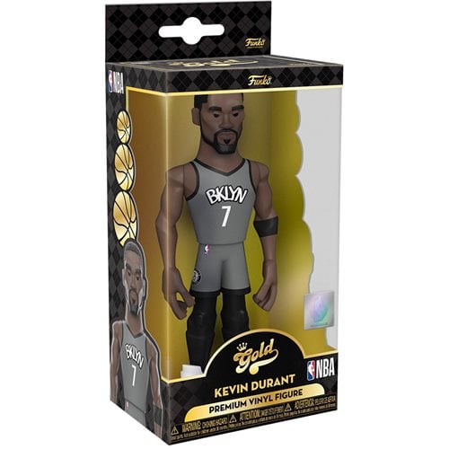 NBA Nets Kevin Durant (City Edition 2021) 5-Inch Vinyl Gold Figure
