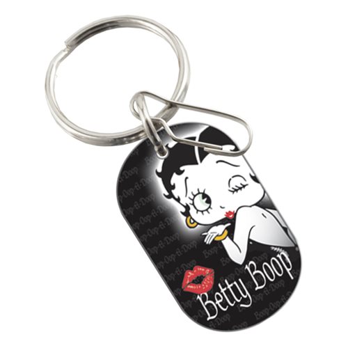 Betty Boop Timeless Tag Key Chain