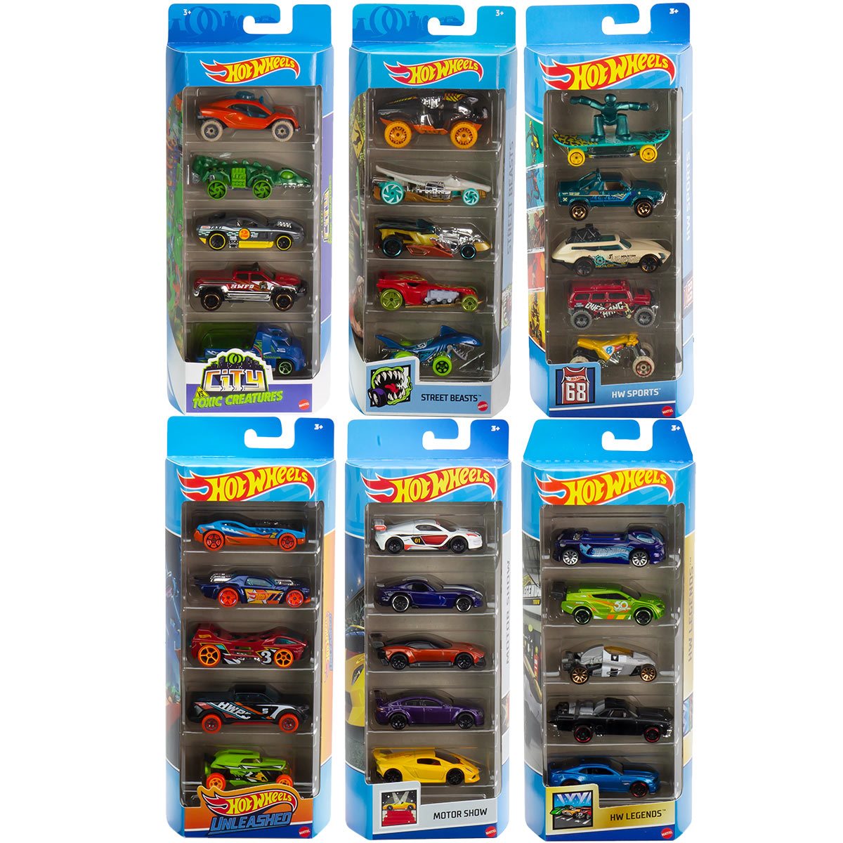 2022 — Hot Wheels Holiday Edition 2021 Just Released 5 car set Ships Fast!