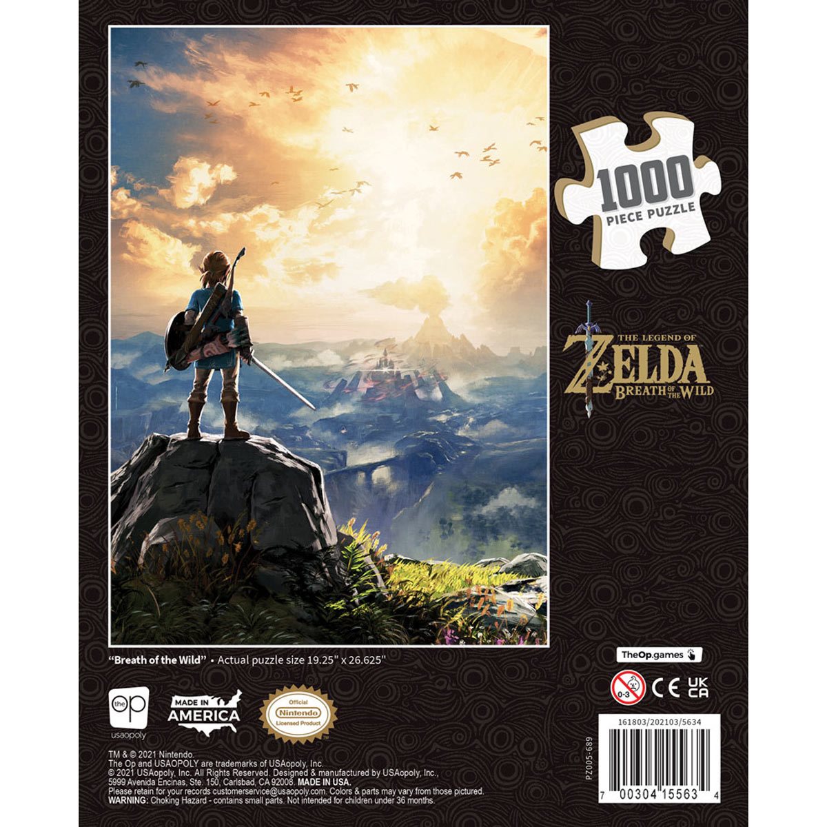 The Legend of Zelda Breath of the Wild 1,000-Piece Puzzle