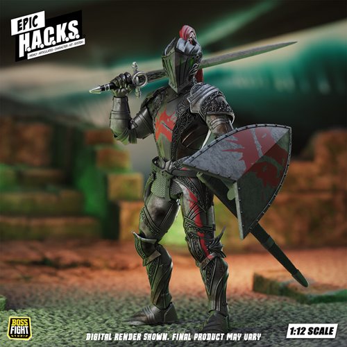 Epic HACKS Dire Knight Enchanted Armor 6-Inch Action Figure