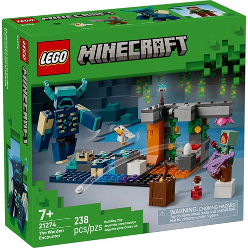 LEGO 21274 Minecraft The Warden Encounter