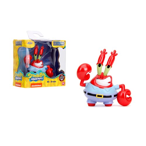 SpongeBob SquarePants Wave 1 MetalFigs 2 1/2-Inch Die-Cast Metal Mini-Figure Set of 4