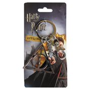 Harry Potter Deathly Hallows Pewter Key Chain
