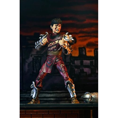 Teenage Mutant Ninja Turtles Mirage Comics Battle Damaged Shredder Classic Colors 7-Inch Scale Actio