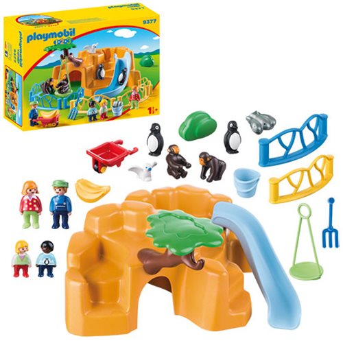 Elektriker smid væk tage ned Playmobil 9377 Zoo - Entertainment Earth