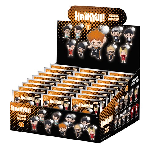Haikyu!! Series 5 3D Foam Bag Clip Random 6-Pack