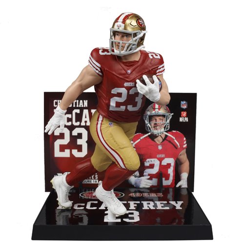 NFL SportsPicks 2024 Wave 2 San Francisco 49ers Christian McCaffrey 7-Inch Scale Posed Figure