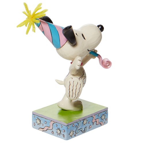 Peanuts Snoopy Birthday Party Animal by Jim Shore Statue