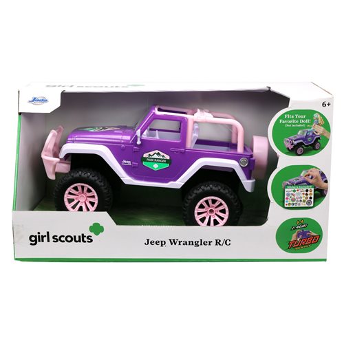 Girl Scouts Purple Jeep 1:16 Scale RC Vehicle