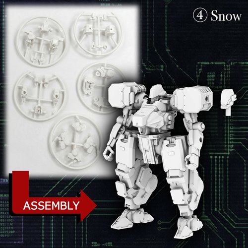 Kikou Sensen Wave 1 Paracrax 1:100 Scale Model Kit Set of 6