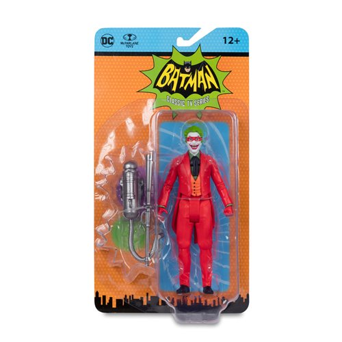 DC Retro Wave 11 Batman 1966 Joker with Mask Classic TV Series  6-Inch Scale Action Figure