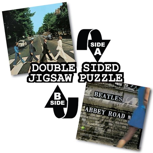 The Beatles Abbey Road Double Sided Album Art Jigsaw Puzzle