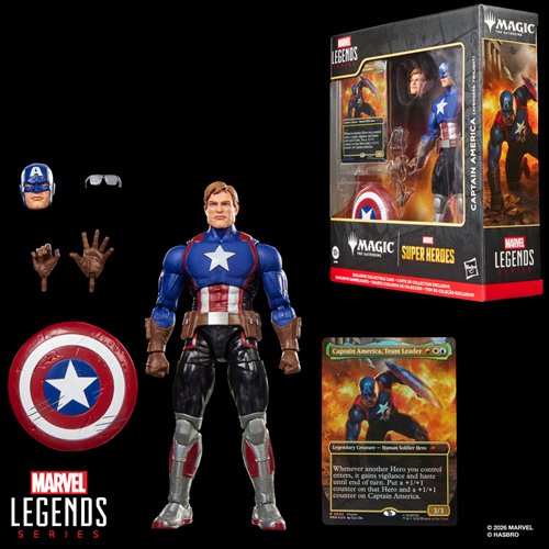 Marvel Super Heroes Magic: The Gathering Marvel Legends Series Captain America (Avengers: Twilight)
