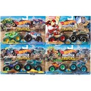 Hot Wheels Monster Trucks Demolition Doubles 1:64 Scale Mix 1 2-Pack Case of 8