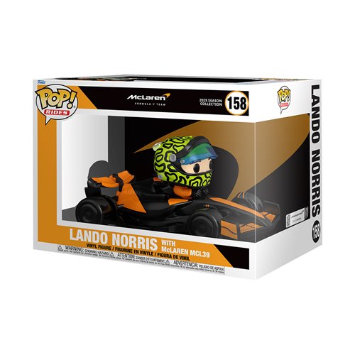 McLaren Norris Super Deluxe Funko Pop! Ride Figure