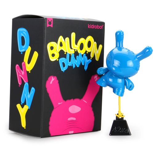 Balloon Cyan Dunny by Wendigo Toys 8-Inch Vinyl Figure