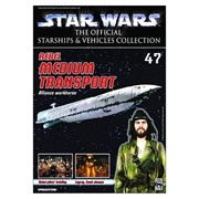 Star Wars Vehicle Collector Magazine with Rebel Transport