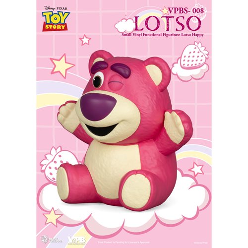 Toy Story Lotso VPBS-008 Small Vinyl Piggy Bank