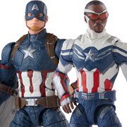 Marvel Legends 6-Inch Captain America Action Figure 2-Pack