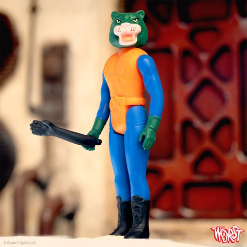 The Worst Red Tiger (Scum Squad) 3 3/4-Inch ReAction Figure