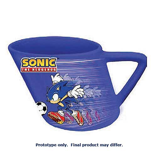 Sonic The Hedgehog Sonic Face Mug - Blue