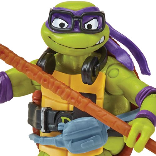 Teenage Mutant Ninja Turtles: Mutant Mayhem Movie Turtles Donatello Basic  Figure, Not Mint